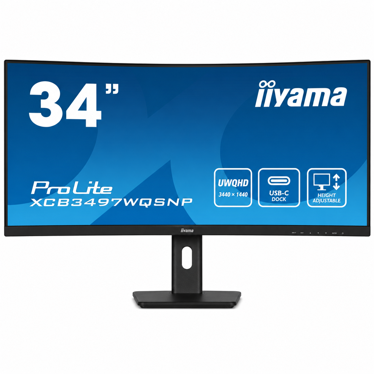 IIyama 34" UltraWide Quad HD monitor