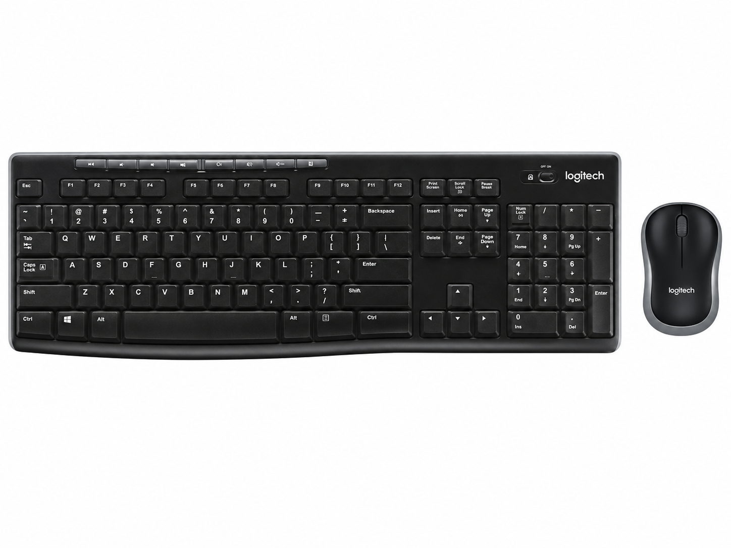Logitech MK270 Draadloos Toetsenbord + Muis